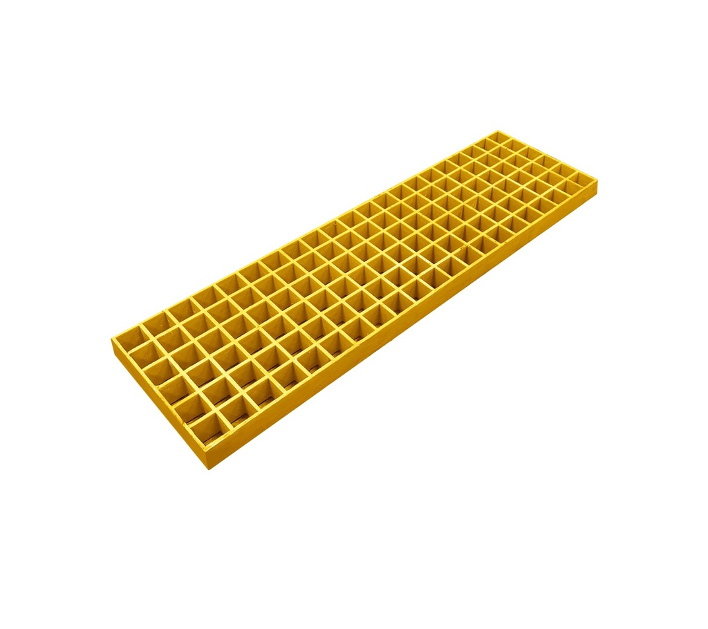 Natotela GRP Safety walkway Standard Mesh Stair Treads L800mmxW240mmxH38mm Anti-Slip Lightw