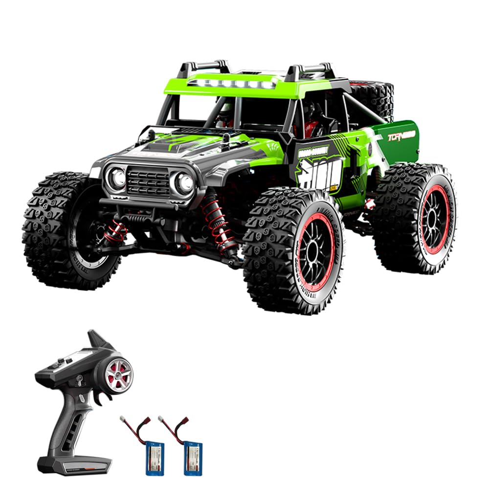 Hylukon Remote Control Car for Teens Adults, 43+ MPH High Speed Brushless RC Truck, 2.4GHz 
