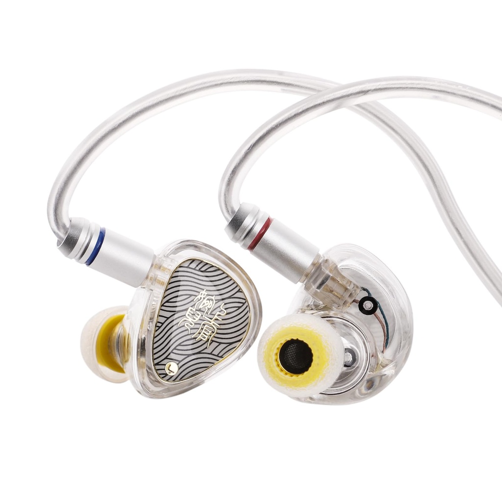Linsoul TANGZU Wan'er S.G II In Ear Monitor,HiFI Wired Earbuds,10mm Dynamic Driver PET Diaph