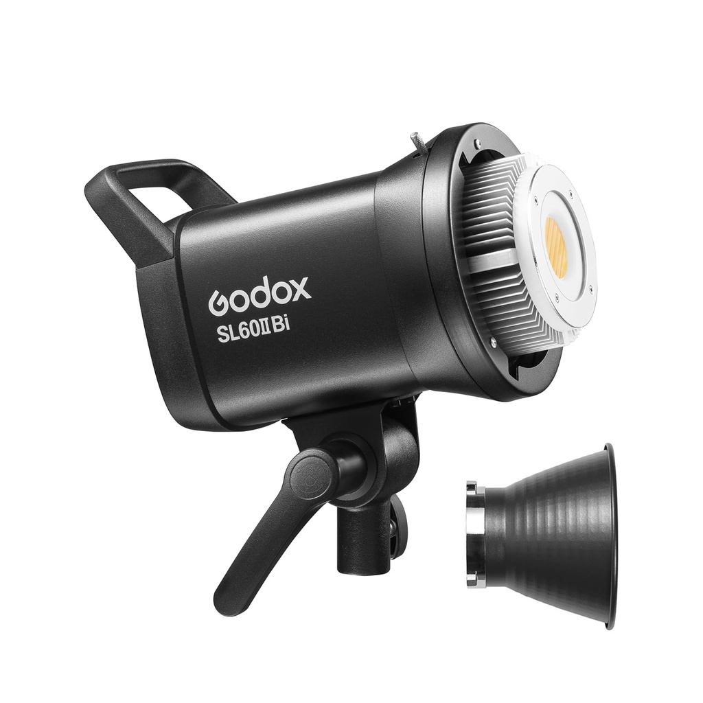Godox SL60IIBi LED Video Light 75W Studio Fill Light 2800K-6500K with 11 FX Lighting Effects