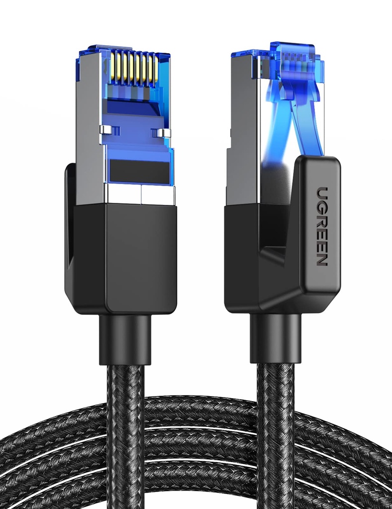 UGREEN Ethernet Cable 1M, Cat 8 Internet Cable High-Speed 40Gbps 2000MHz RJ45 LAN Cable