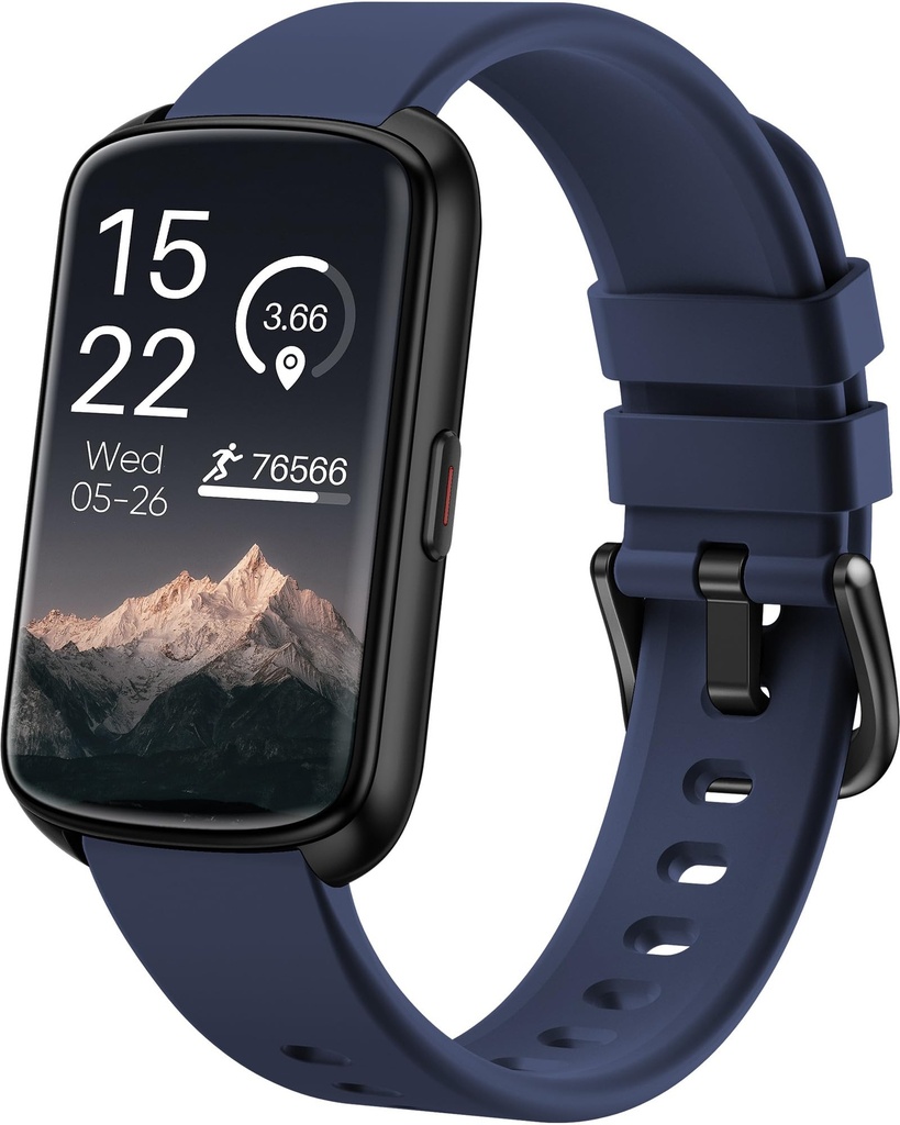 Fitness Tracker, Smart Watch for Women Men with 24/7 Heart Rate/Blood Pressure/Blood Oxygen