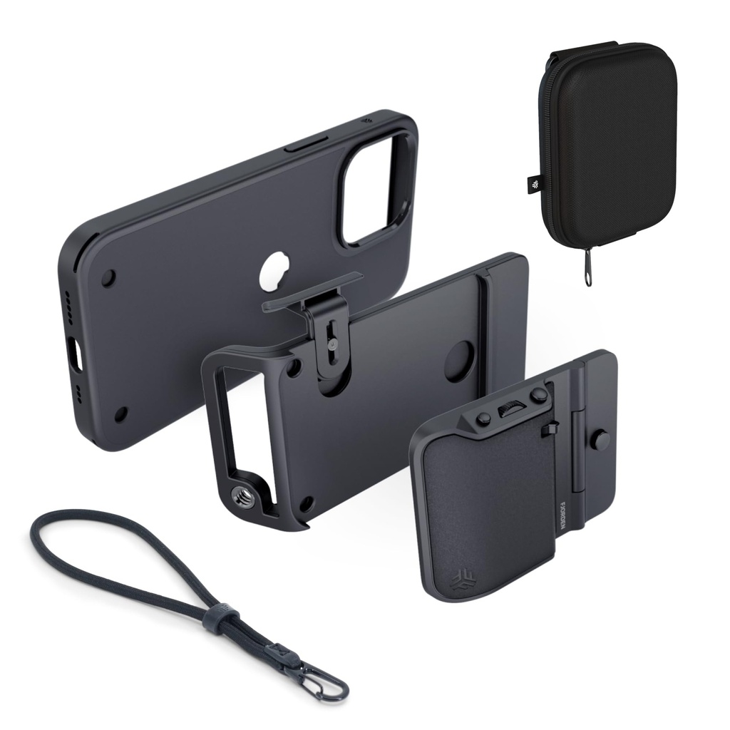 FJORDEN Ultimate Bundle for iPhone 17 Pro - Magsafe Phone Grip Accessory Kit - Camera Grip 