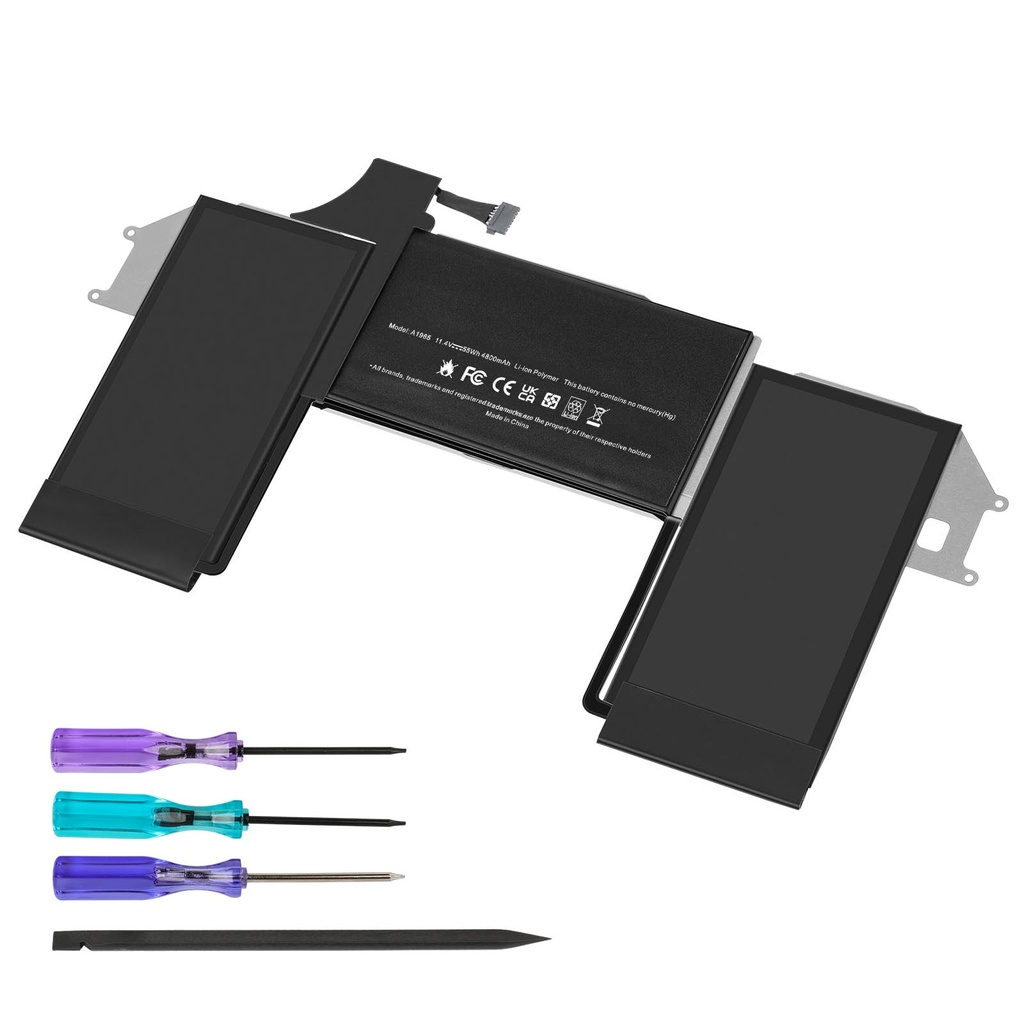 ASUNCELL 11.4V/55Wh A1965 Laptop Battery for MacBook Air 13-inch A1932 
