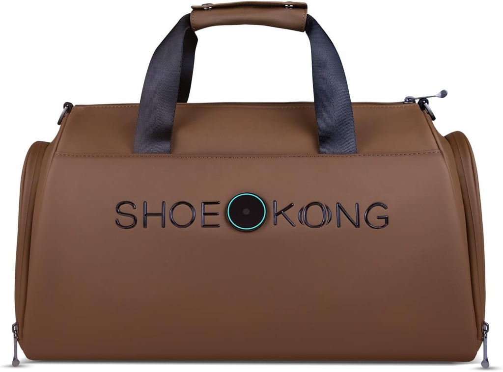 Gym Bag for Men Women, Smart Sports Bag with Wet Pocket & Shoes Compartment, Water Resistant