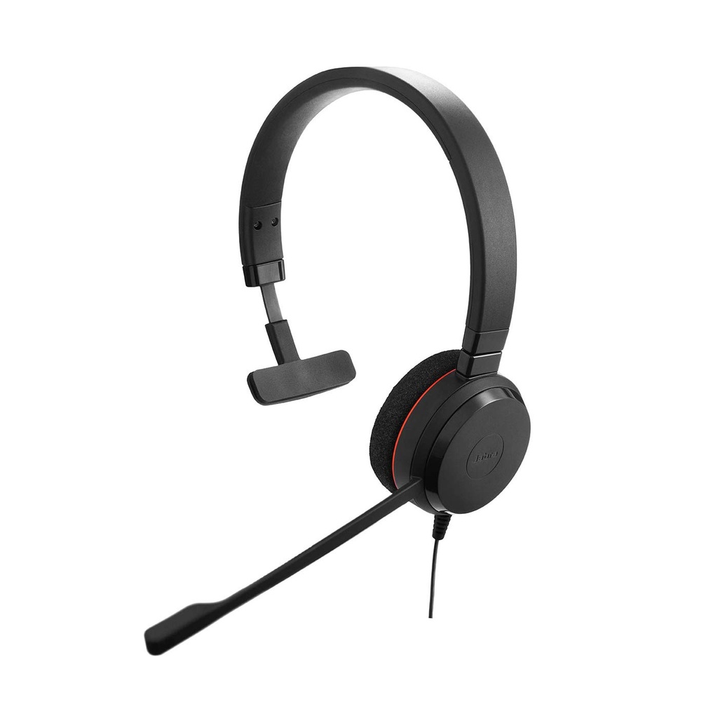 Jabra Evolve 20 Stereo Headset Microsoft Certified Headphones for VoIP Softphone 