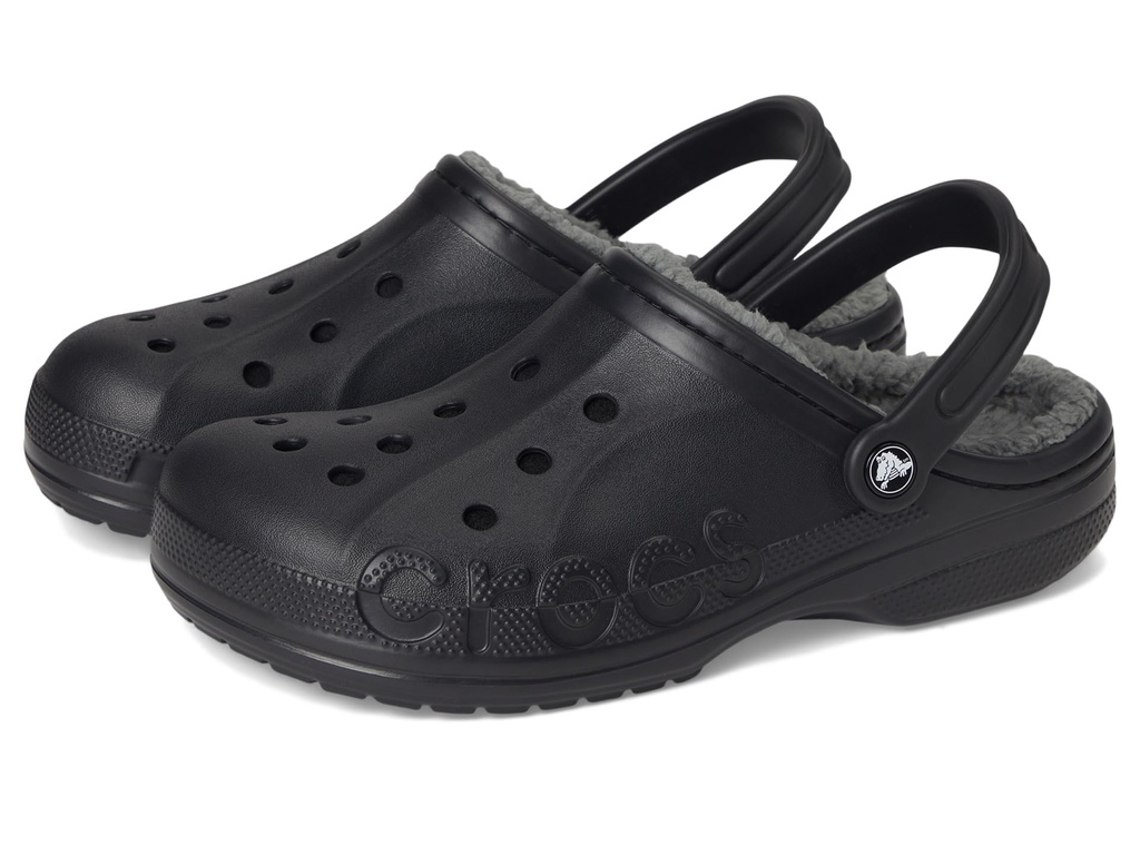 Crocs Via Lined Clog Black Size 6 UK Men/ 7 UK Women