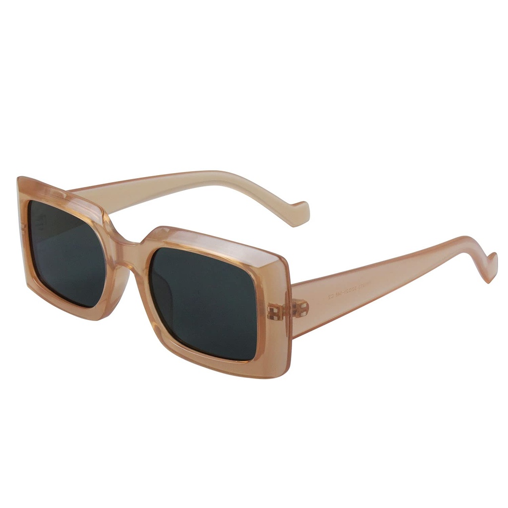 TIVSAN Womens Polarised Sunglasses, UV400 Square Sun Glasses for Ladies, Cool Retro Shades