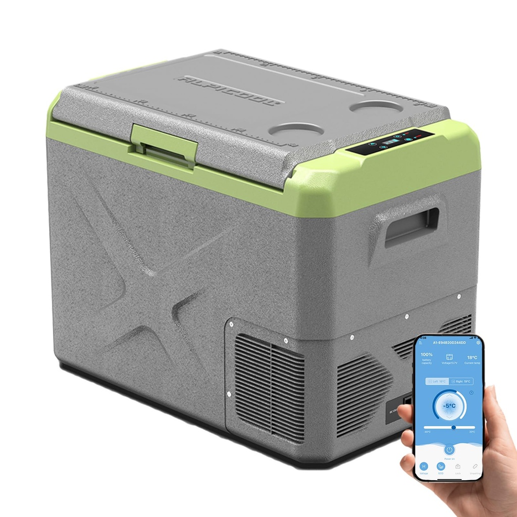 Alpicool X40 40L Car Fridge Freezer Portable Compressor Car Refrigerator 12/24V Electric