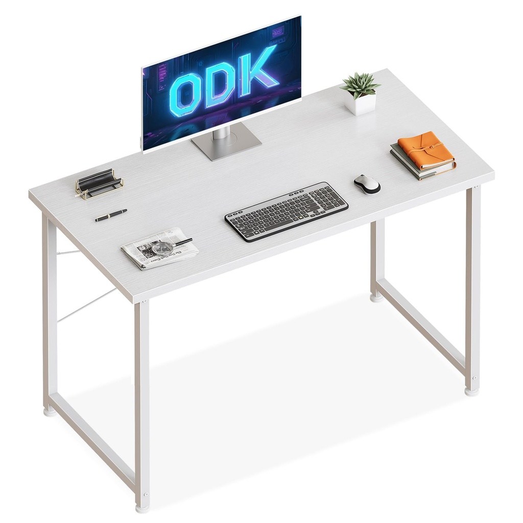 ODK 100?Ã¹48 cm Desk, Small Computer Desk for Home Office, Study Office Table for Small Spac