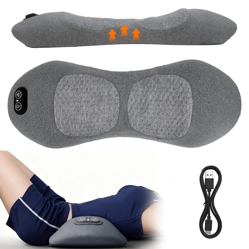 3 in 1 Back Massager, with Traction, Vibration & Heat, Neck Massager, Body Massager, Heatin