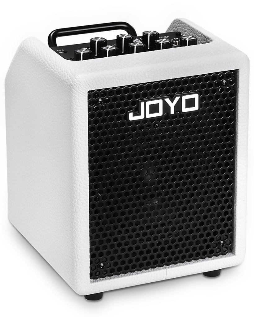 JOYO 30W Bass Combo Amplifier Portable Amp 4" Speaker with 3-Band EQ & Compressor | Bluetoo