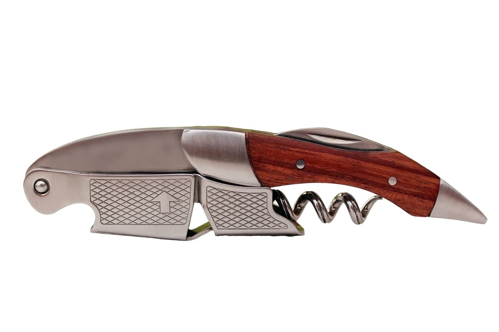 Chabrias Ltd Premium Waiter's Friend with Rosewood Handle - Professional Wine Bottle Opener