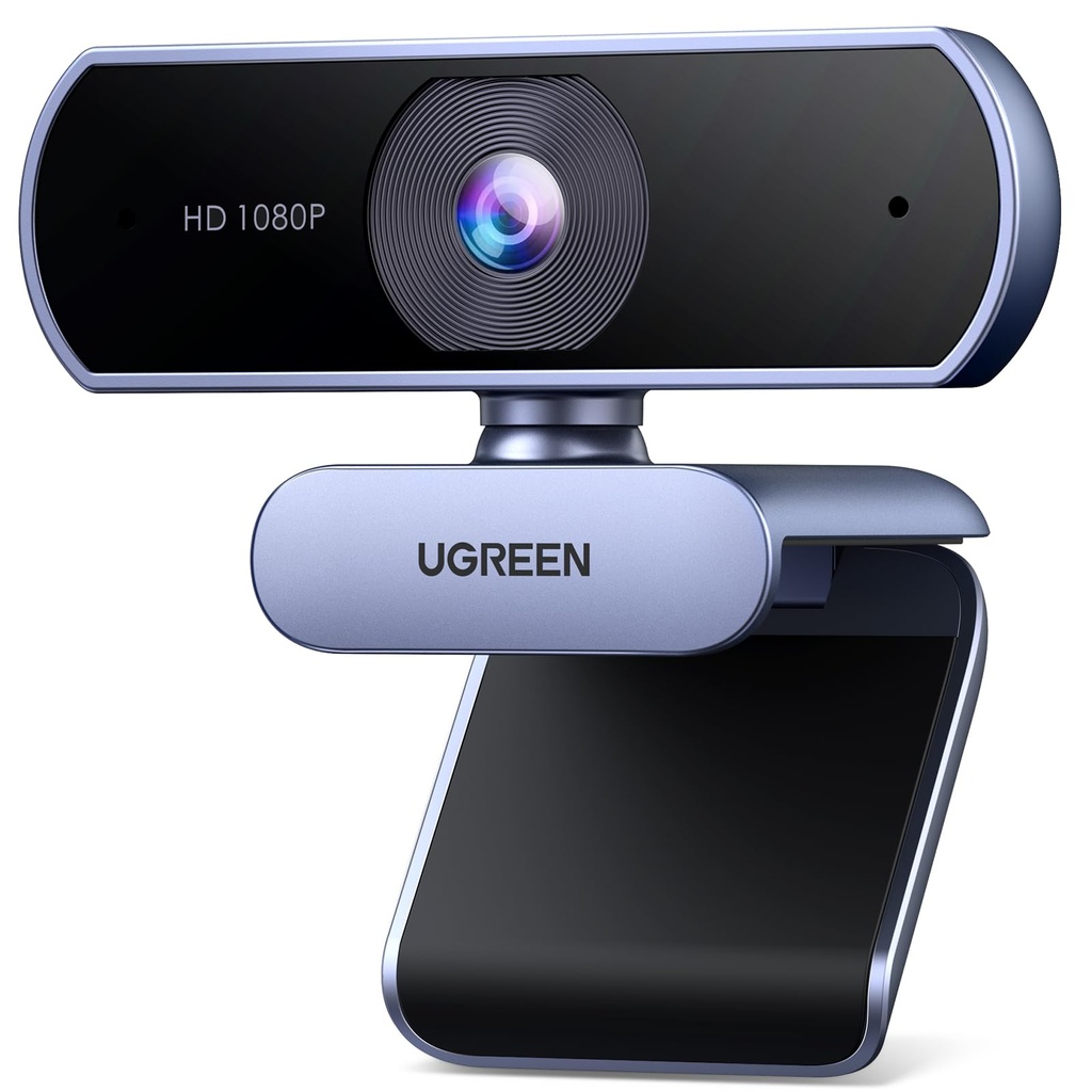 UGREEN 4K/30fps Webcam for PC, Full HD Webcam for Laptop, Clear Stereo Audio Microphone, Au