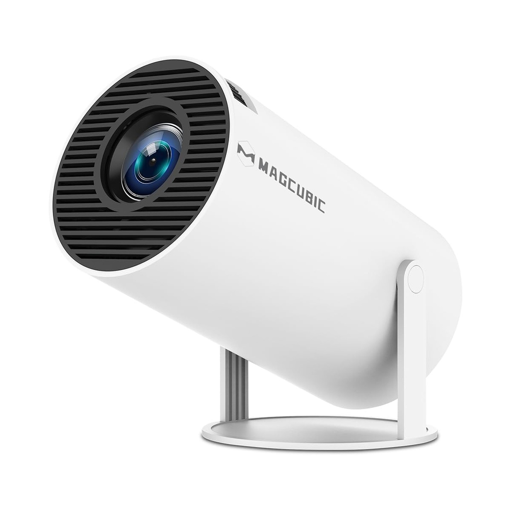 Upgrade HY300PRO Mini Projector with WiFi and Bluetooth, 4K Support Smart Portable Projecto