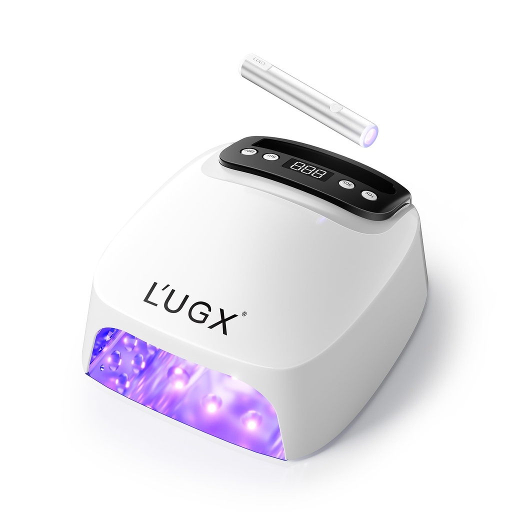 L'UGX 2-in-1 Uv Nail Lamp Ã¢Â€Â“ Led Lamps for Gel Nails with Handheld Nail Light Curing, E