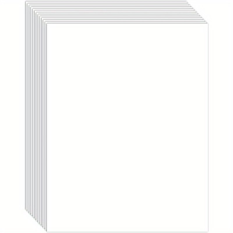 Cobenga 200 Sheets Thick Paper Cardstock Blank Heavy Cards Stock, 8.5x11 in White Blank Ind