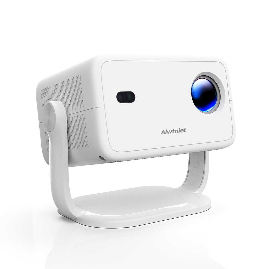 Android 13 Smart Projector 4K Supported,1080P Projectors with Wifi6 BT5.2, Upgraded Auto Fo
