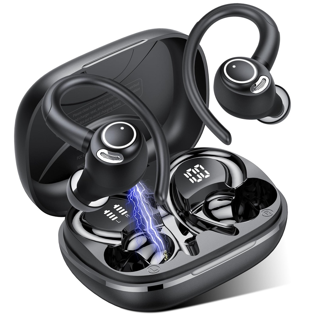 Jesebang Wireless Earbuds, Bluetooth 5.3 Headphones, 2024 Wireless Earphones HiFi Stereo 