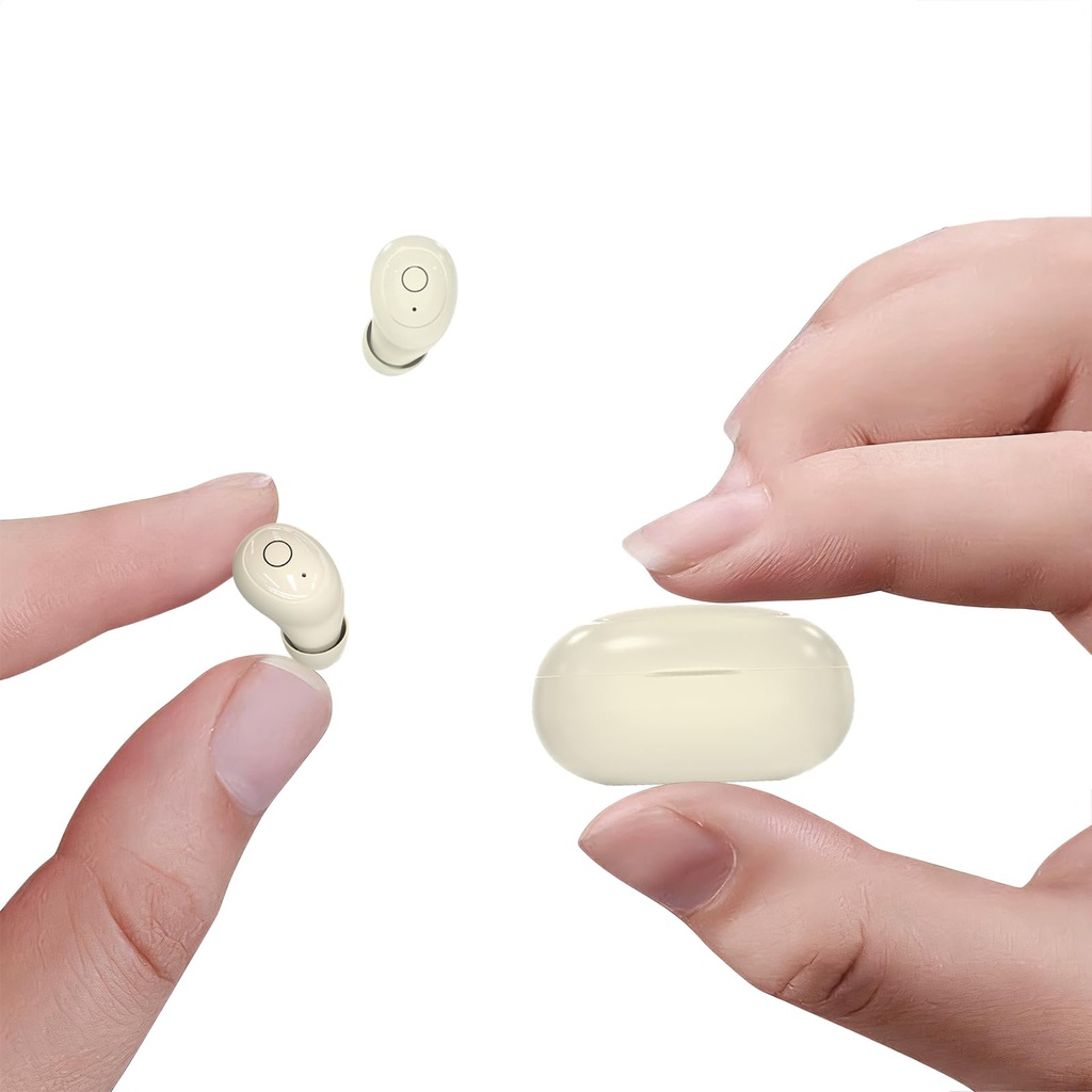 Xmenha Mini Tiny Invisible Micro Earbuds Wireless Bluetooth Invisible Headphones
