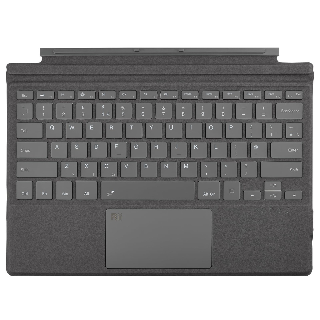 Rii Bluetooth Surface Keyboard with Touchpad, Compatible with Surface Pro 7 Plus/7/6/5/4/3