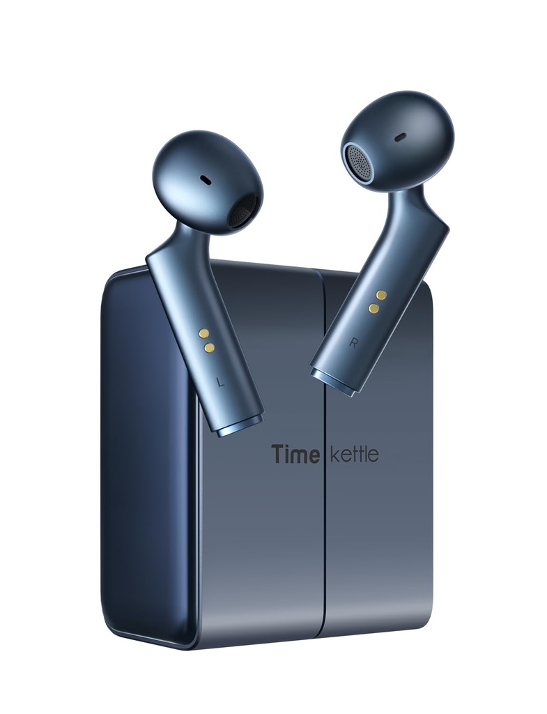 Timekettle W4 Translation Earbuds,for Global Business & Relationships, Bone-Voiceprint Sensor