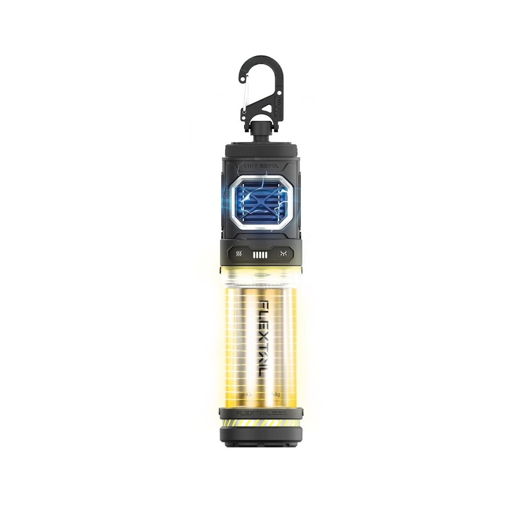 FLEXTAILGEAR Tiny Repel, Portable Mosquito Repellent Light, Camping Lamp, 4800mAh Rechargeable