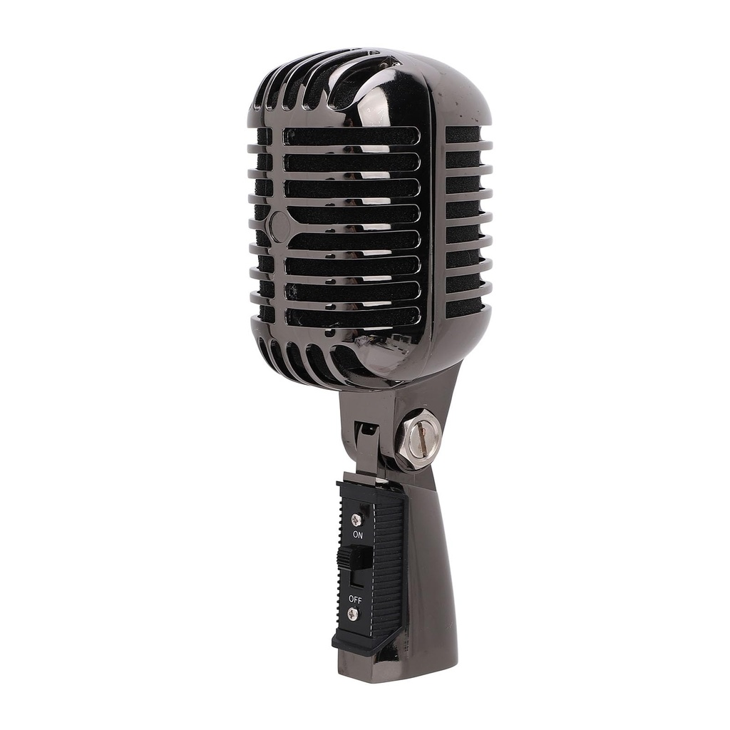Gugxiom Classic Retro Dynamic Microphone - Old Vintage Style Metal Unidirectional Cardioid 