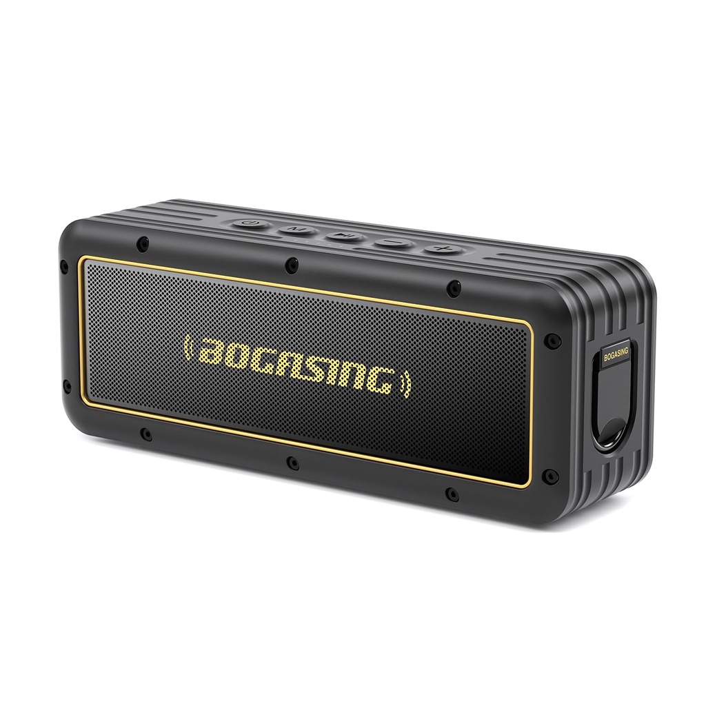 BOGASING G4 Bluetooth Speaker, Portable Wireless Speakers, 50W Stunning & Balanced Sound 