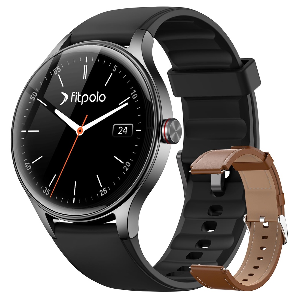 Smart Watch for Men Women (Answer/Make Calls), FHD AMOLED Mens Smart Watches for iPhone