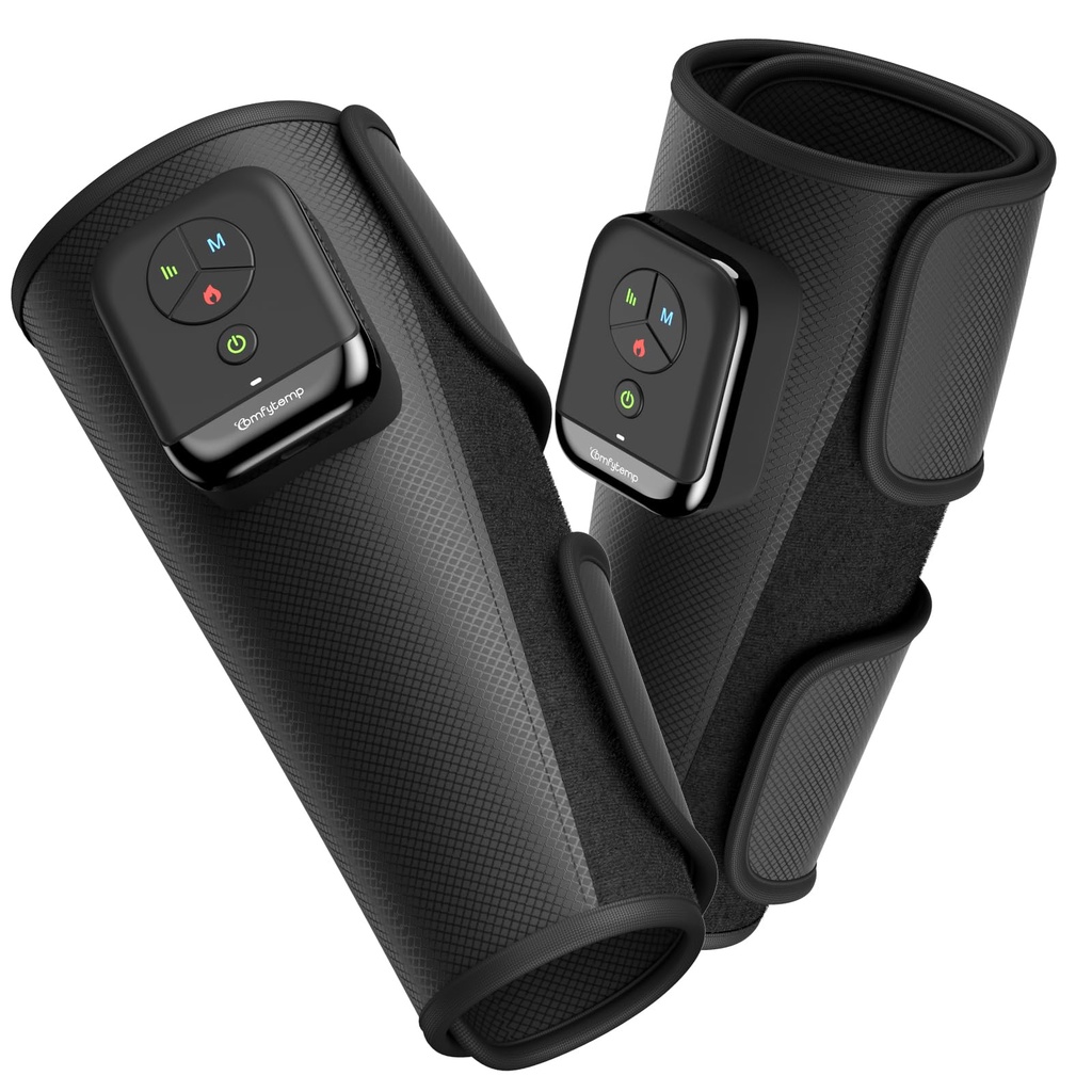 Comfytemp 2PCS Cordless Leg Massager with Air Compression for Circulation and Relaxation