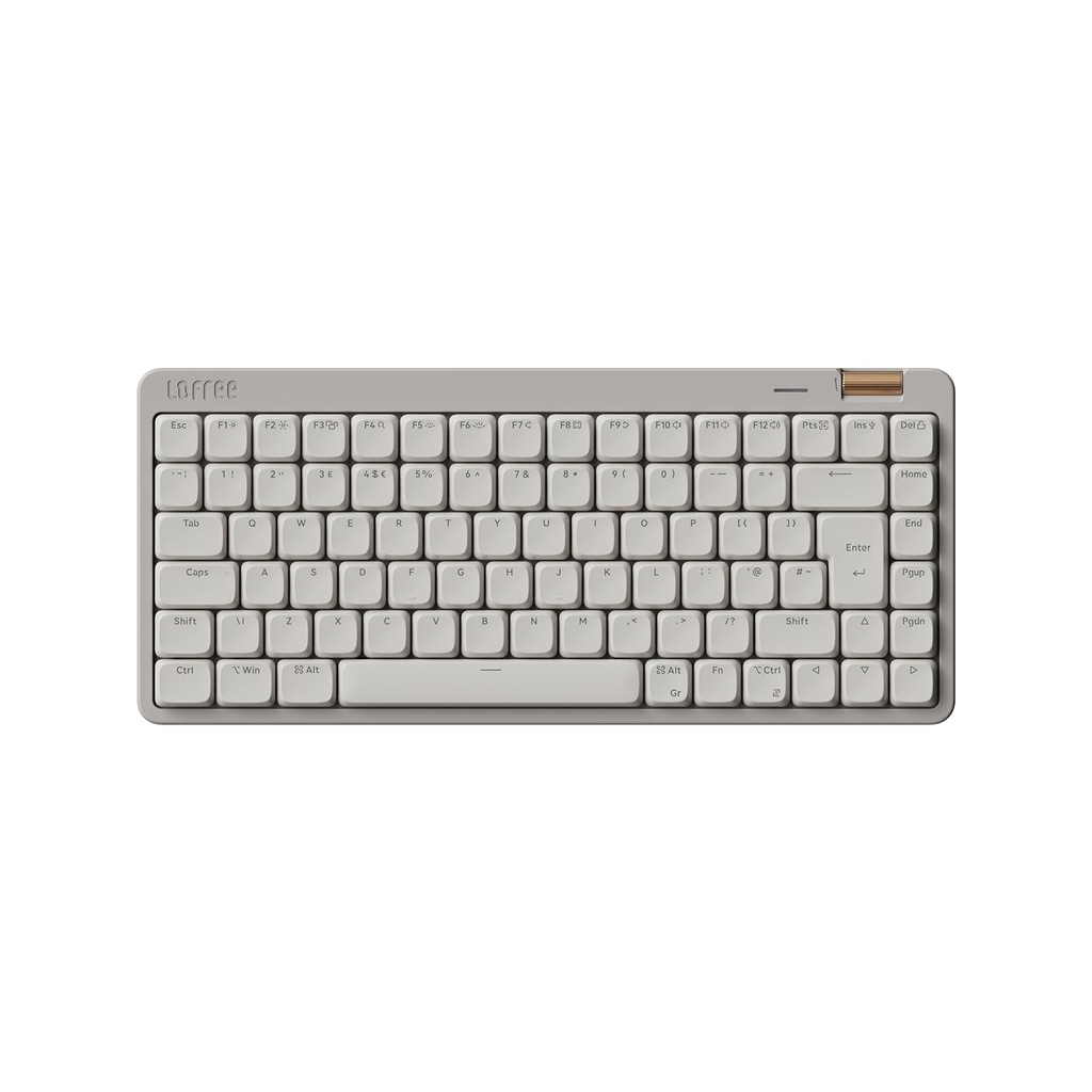 LOFREE Flow Lite84 Keys Low Profile Mechanical Keyboard,Swappable Rechargeable Wireless Keyboard