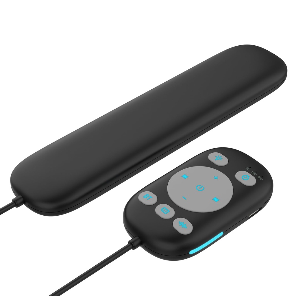 Bluetooth Bone Conduction Speaker with Timer and Remote Control, 3 Modes, White Noise Machi