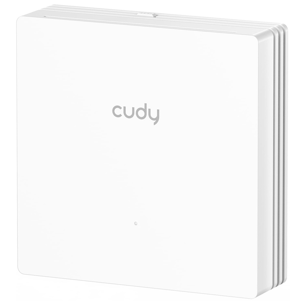 Cudy AC1200 Dual Band Gigabit Wall-Plate Wireless Access Point, 86mm Design, Gigabit RJ45