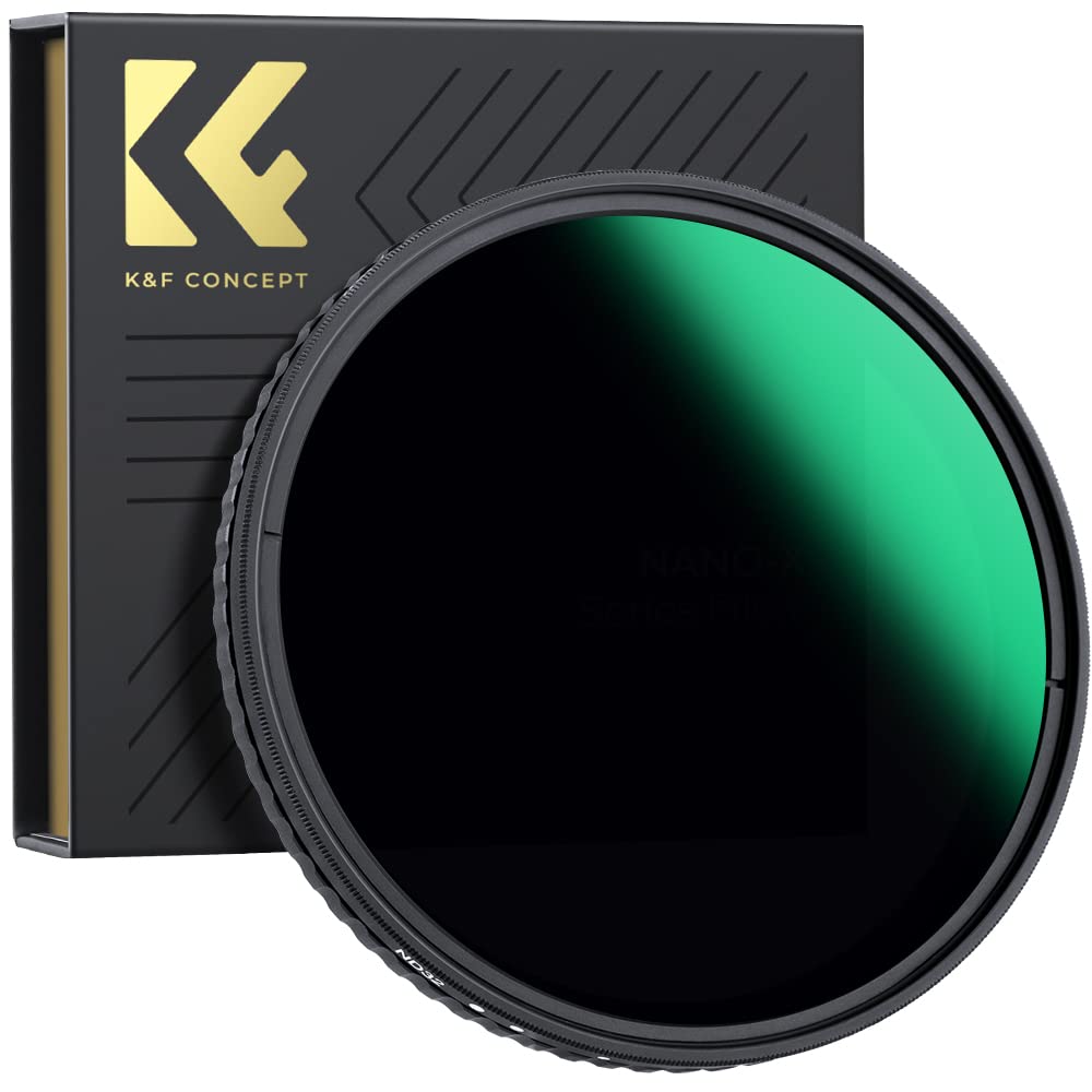 K&F CONCEPT 49mm Variable ND Filter ND8 -ND128 Adjustable Fader Neutral Density ND8-128