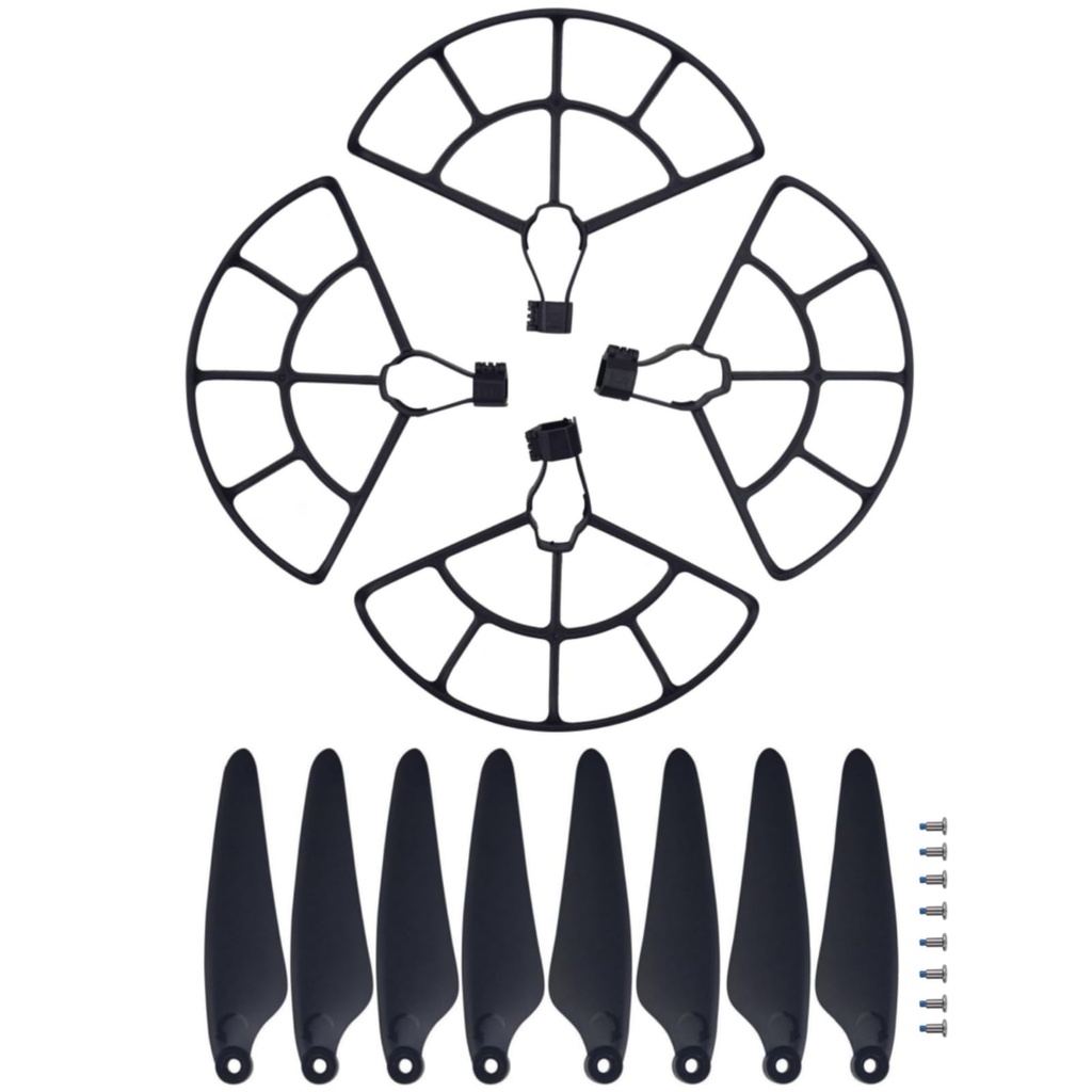 ZYGY Quick Release Protective Ring + Propeller for HS900 Drone Blade Protector RC Quadcopter