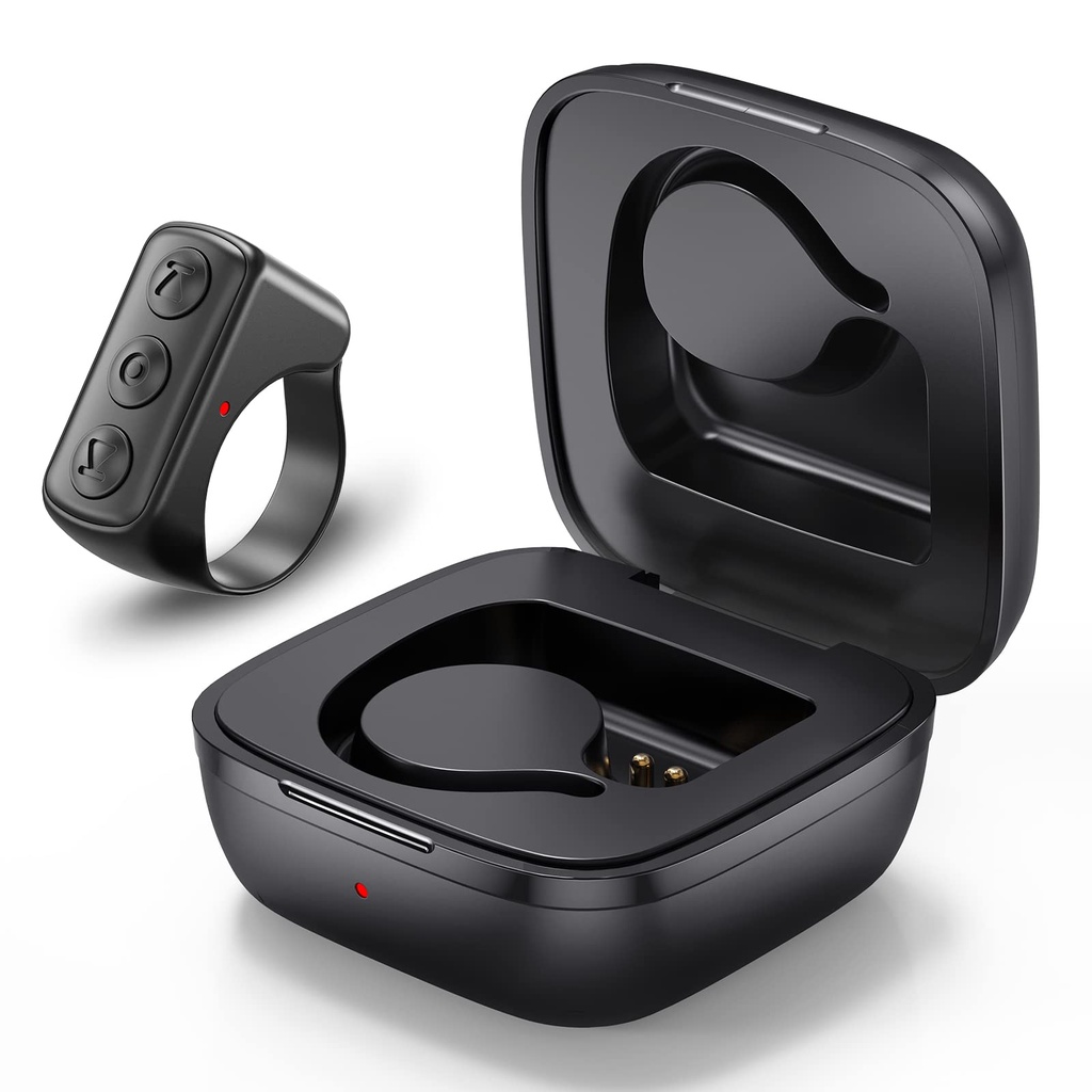 Tiktok Remote Control Ring Finger Scroller Remote Tiktok Bluetooth Scrolling Ring Page Turn