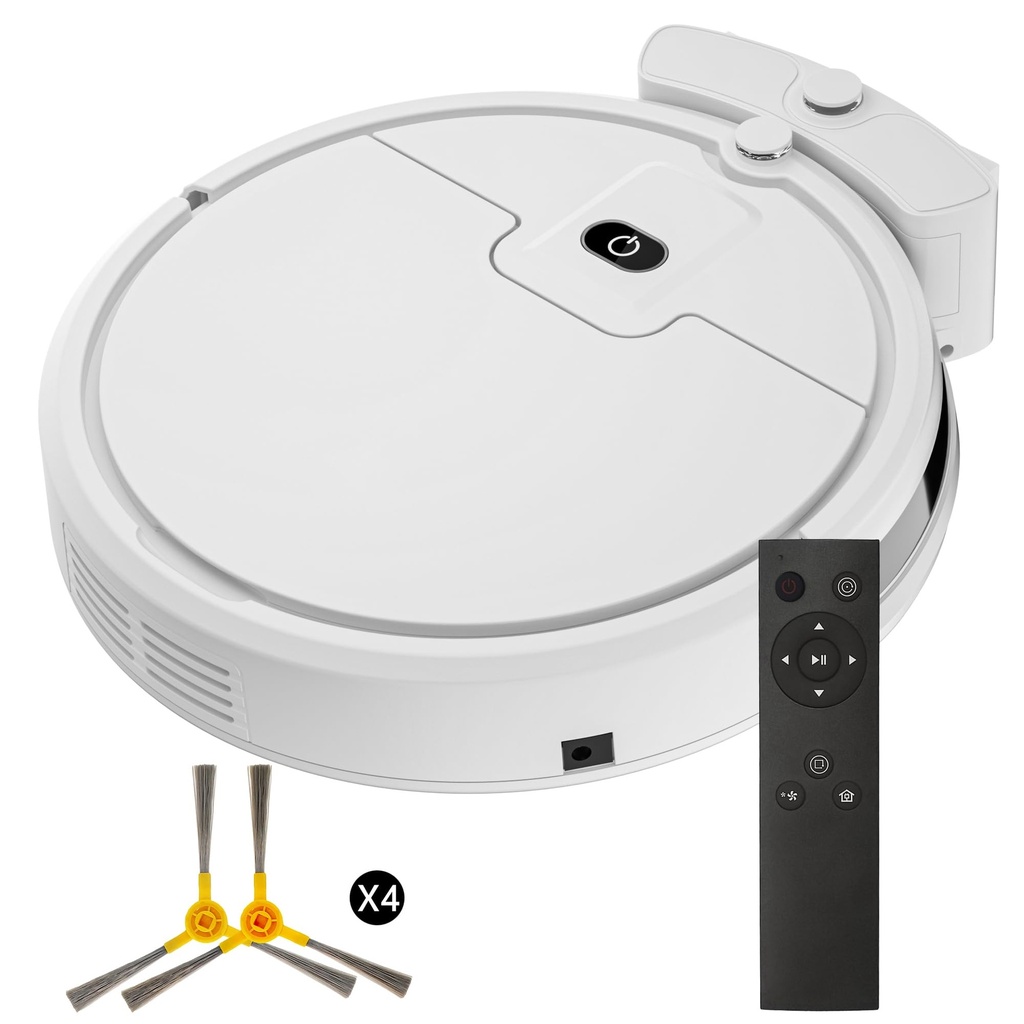 ENCHE Robot Vacuums, Automatic Robotic Vacuum Cleaner, 3000Pa Strong Suction Self-Charging