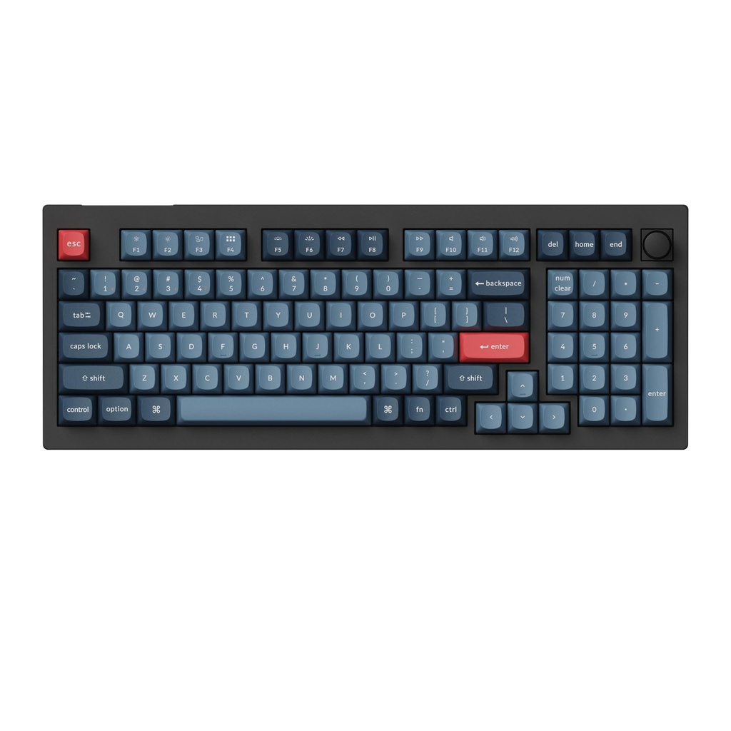 Keychron V5 Max Custom Wirless Mechanical Keyboard, US ANSI Layout 2.4 GHz/Bluetooth/Wired