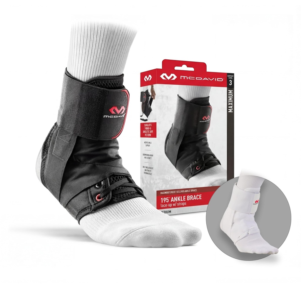 McDavid - Ankle Support Brace Unisex Adult - Lace Up Ankle Support