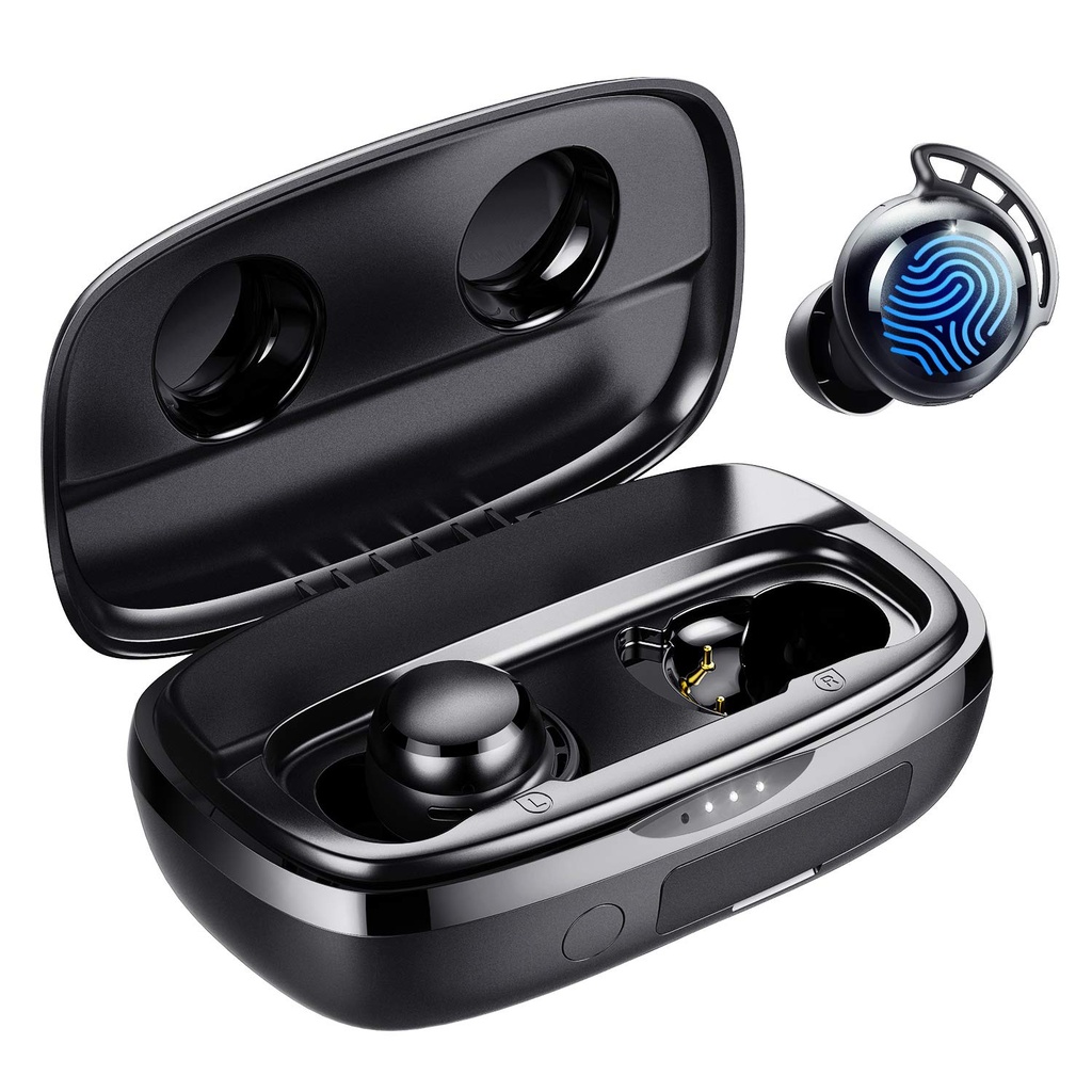Tribit Wireless Earbuds, Bluetooth Headphones, Bluetooth 5.2 Touch Control Headphones 