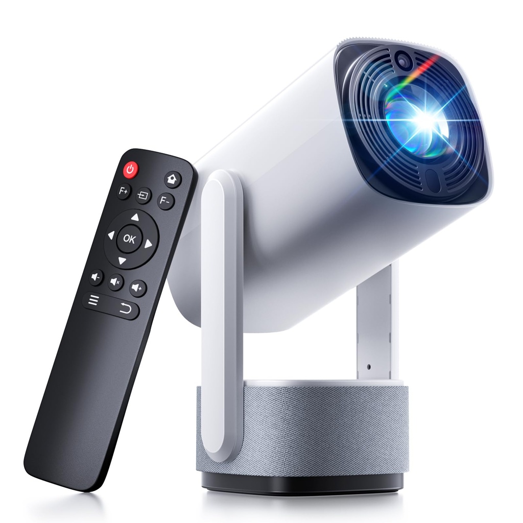 Mini Projector with Wifi and Bluetooth Full HD 1080P Support - SOOMFON Portable Phone Projector