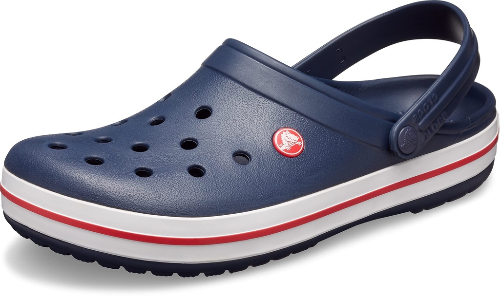 Crocs Unisex Crocband Clogs, Navy, 5 UK Men/ 6 UK Women