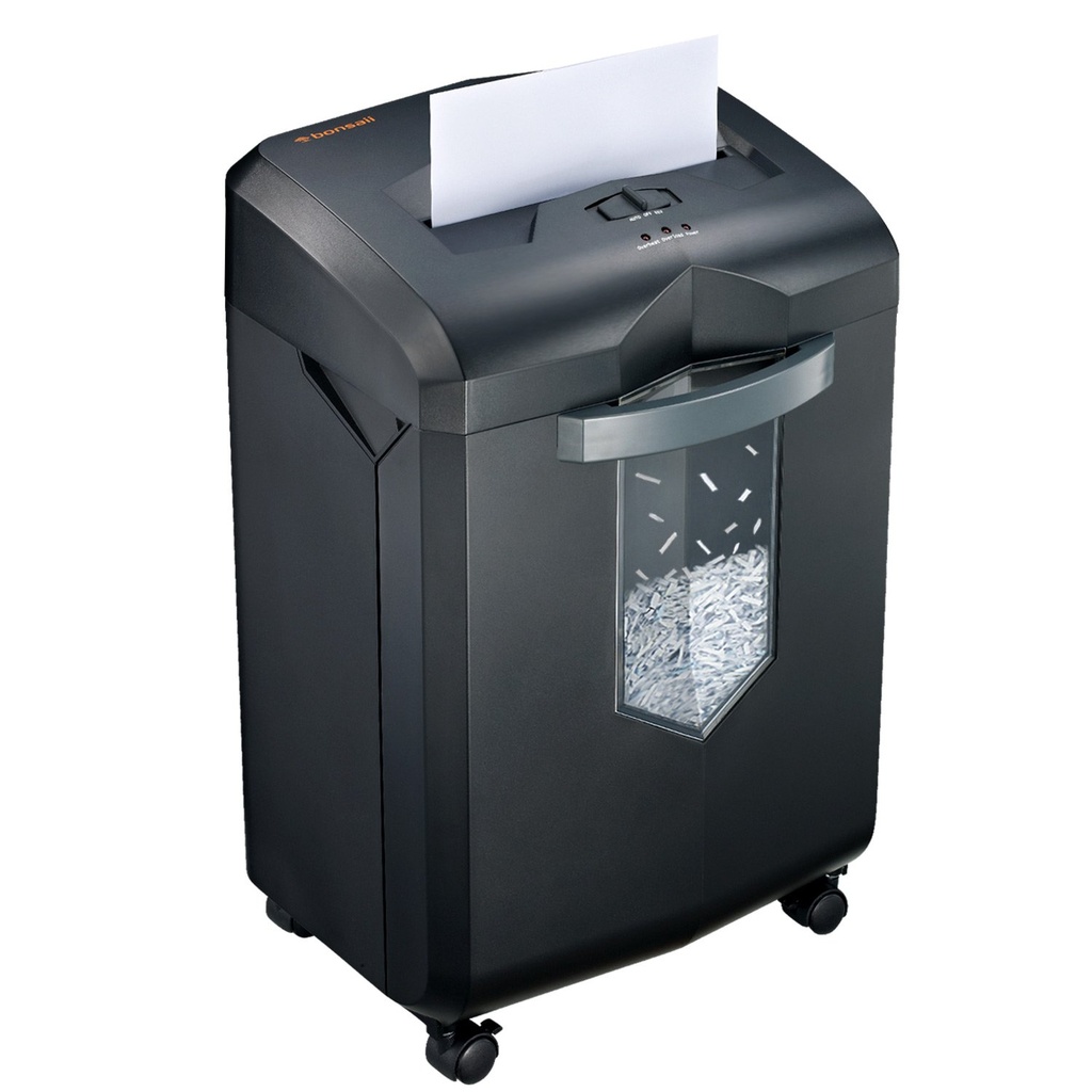 Bonsaii Heavy Duty Paper Shredder, 60-Minute 18 Sheets Cross Cut Office Credit Card Shredder