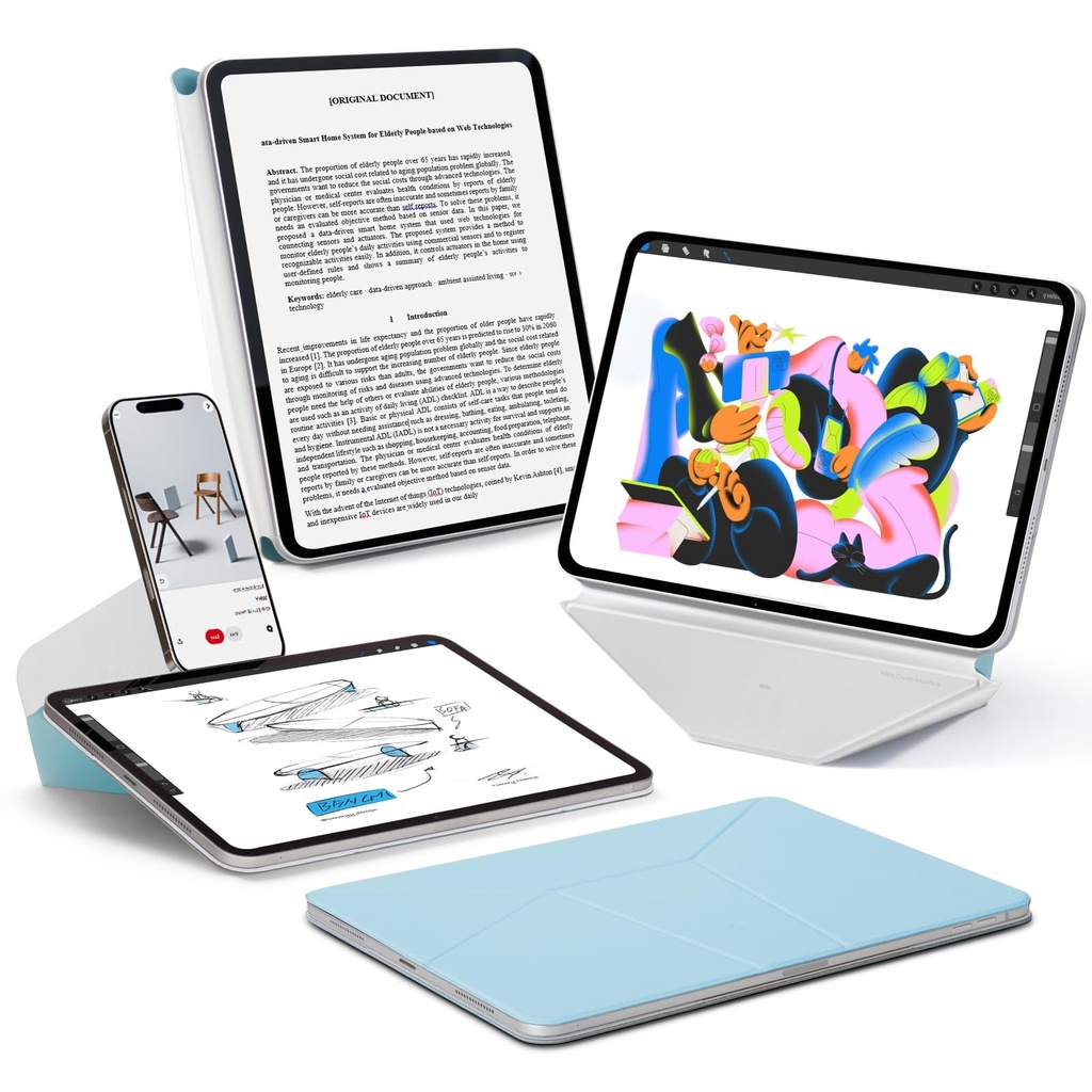 MOFT Dynamic Folio Case for iPad Air 11-inch (M4 2026/ M3 2025/ M2 2024) & iPad Air 10.9-incH