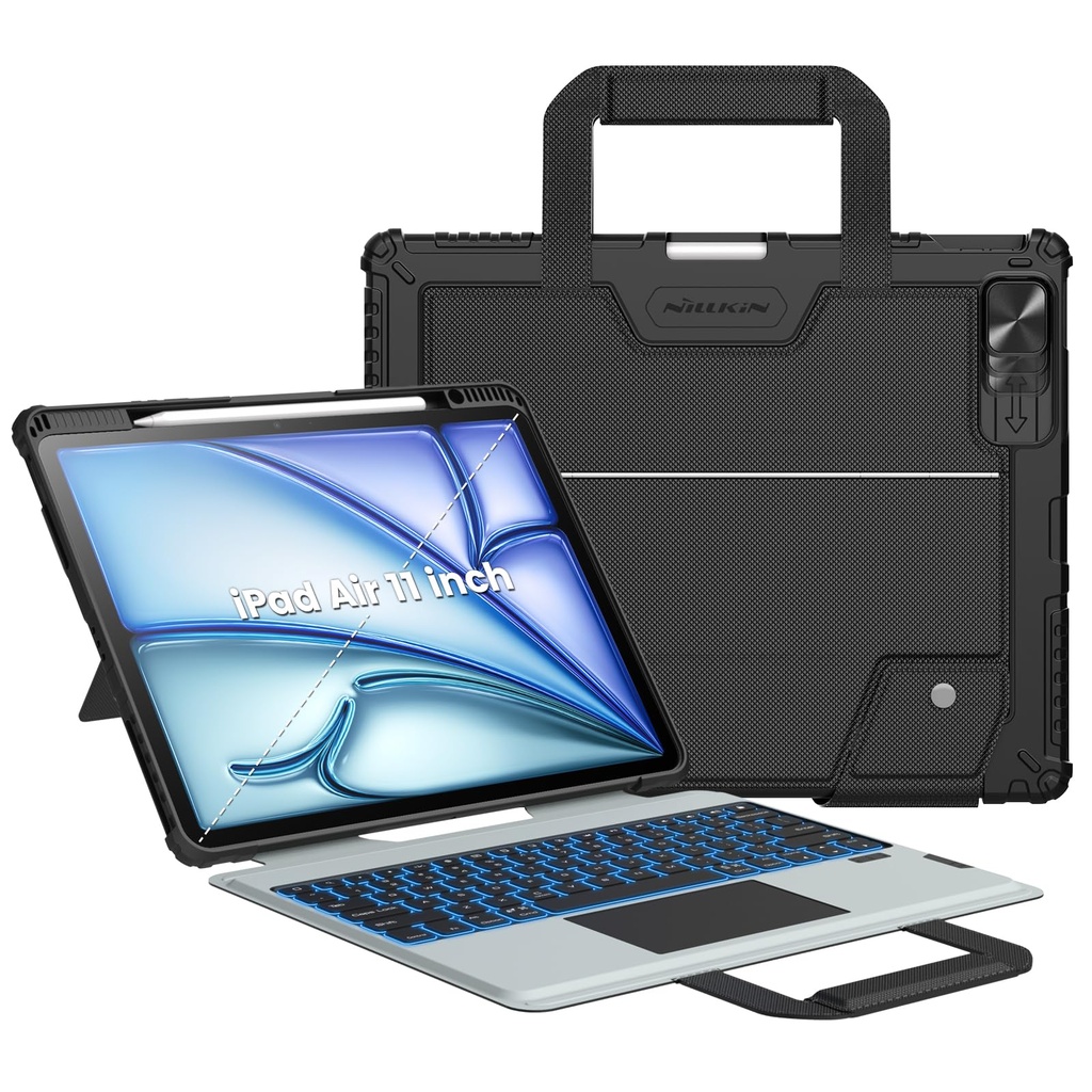 Nillkin Easy Carry Go Keyboard Case for iPad Air 11 inch (M2,2024)&iPad Pro 11 with Handle