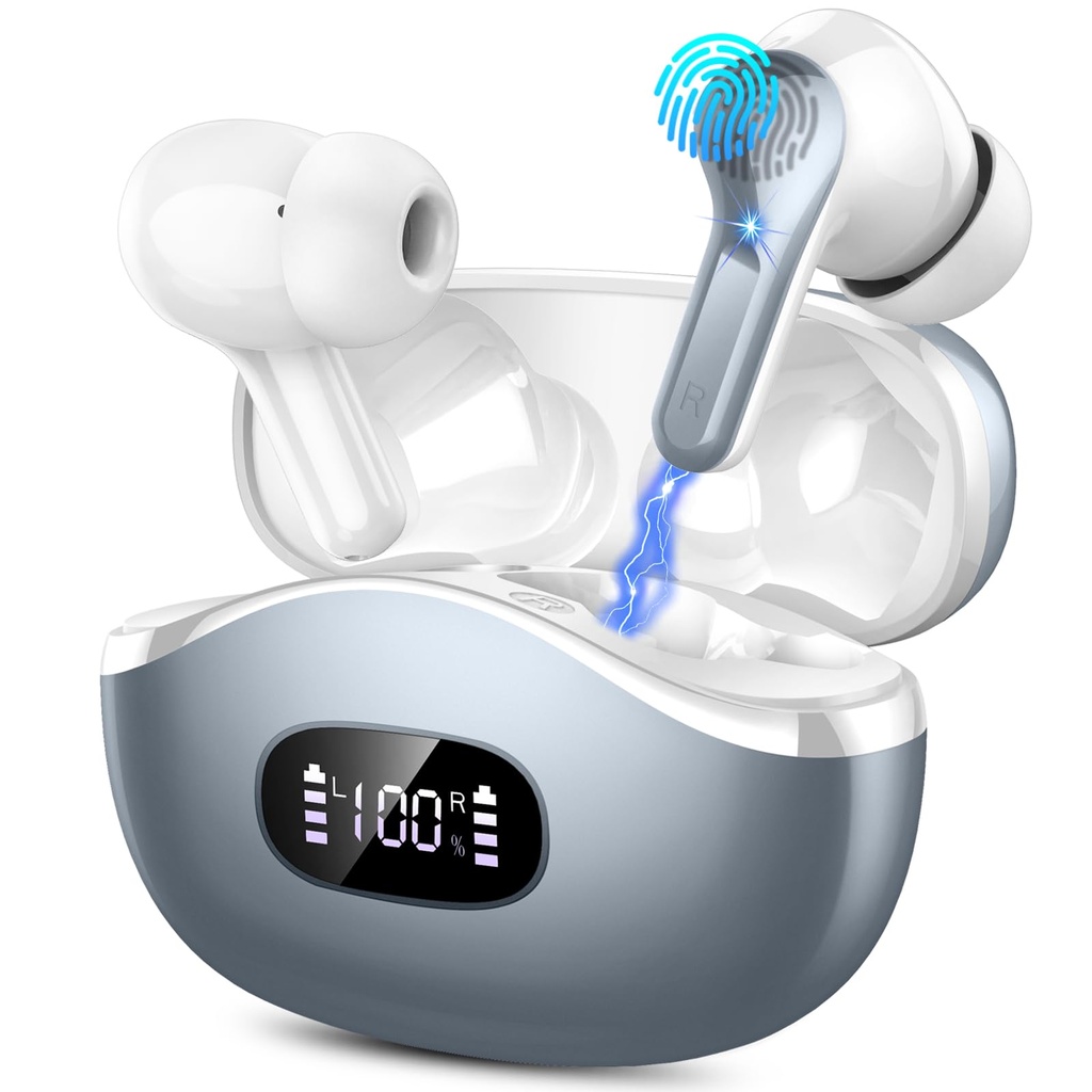 2025 Wireless Bluetooth Headphones, Bluetooth 5.3 Headset with Hi-Fi Stereo Sound