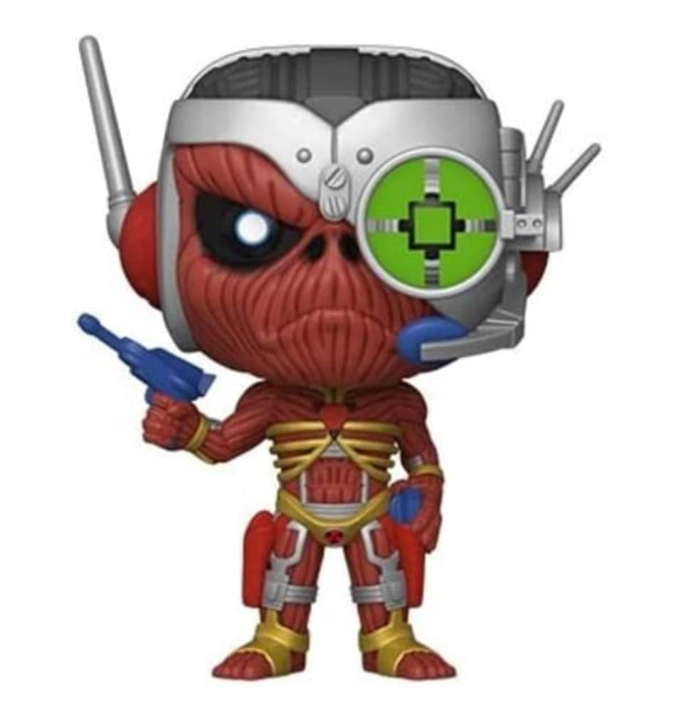 Funko POP! Rocks: Iron Maiden - Skeleton Eddie - Somewhere In Time - 1/6 Odds for Rare Chas