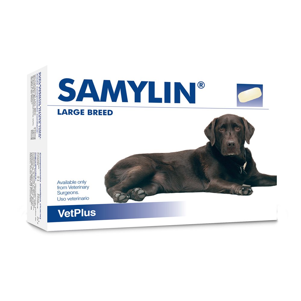 Samylin Tablets Large Breed Dogs +30kg (05/2028)
