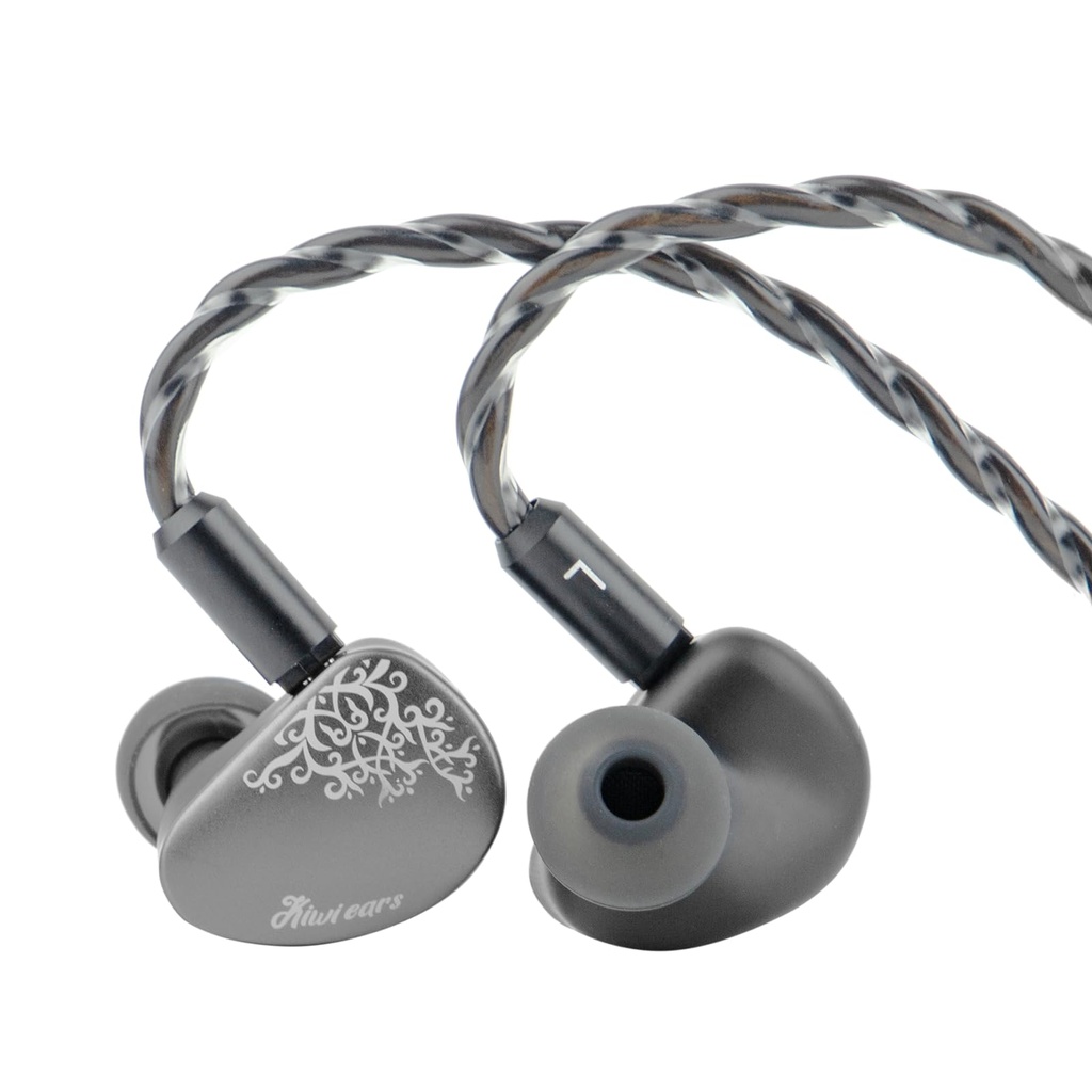 Linsoul Kiwi Ears Cadenza II 10mm Titanium Driver In Ear Monitor, HiFi Wired IEM Earphones